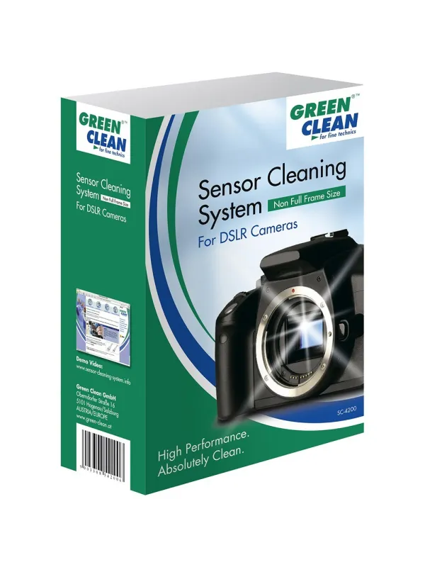 GREEN CLEAN  Kit Pulizia Sensori Formato Ridotto