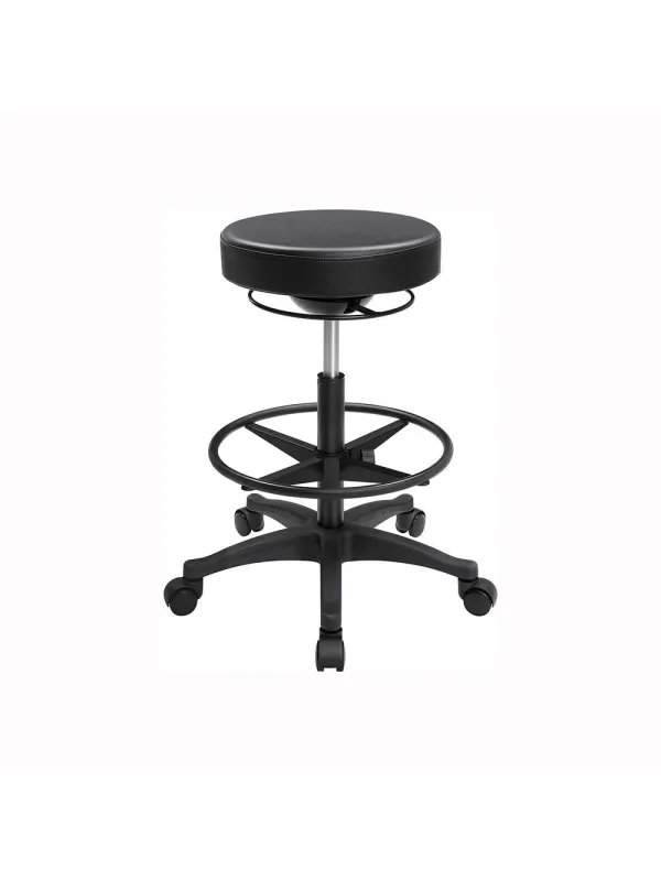 Sgabello 59,5-81cm nero