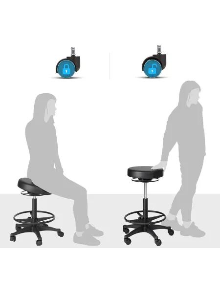 . Stool 59.5-81cm black | D'Aponte | Newborn Stand 2