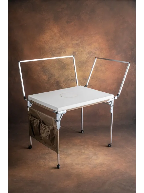 Tavolo Newborn con 2 alzate