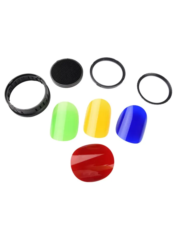 GODOX BD-08 Kit portafiltri frangiflusso Barndoor con filtri