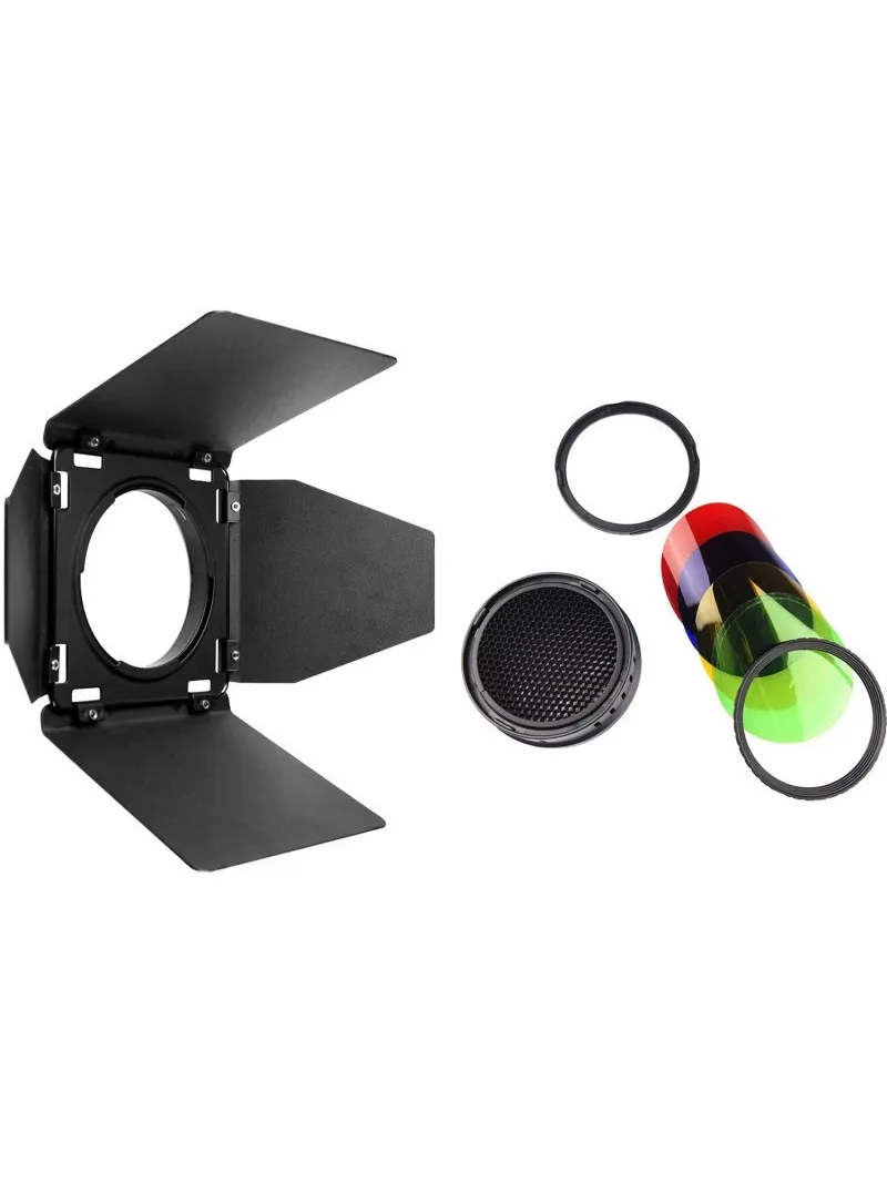 GODOX BD-08 Barndoor with filters for AD400pro | D'Aponte | Portable Flash, Speedlite and Accessories