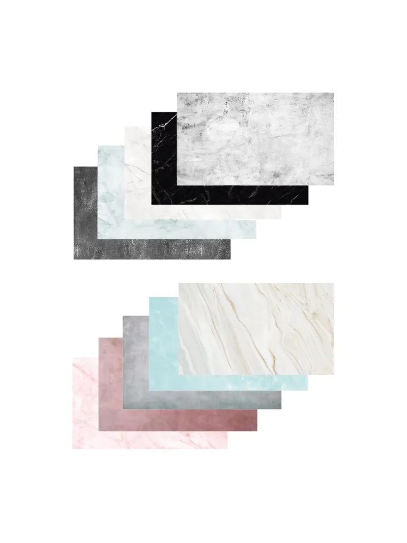 CARUBA Marble effect backdrops pack of 10 | D'Aponte | Fondali Still Life
