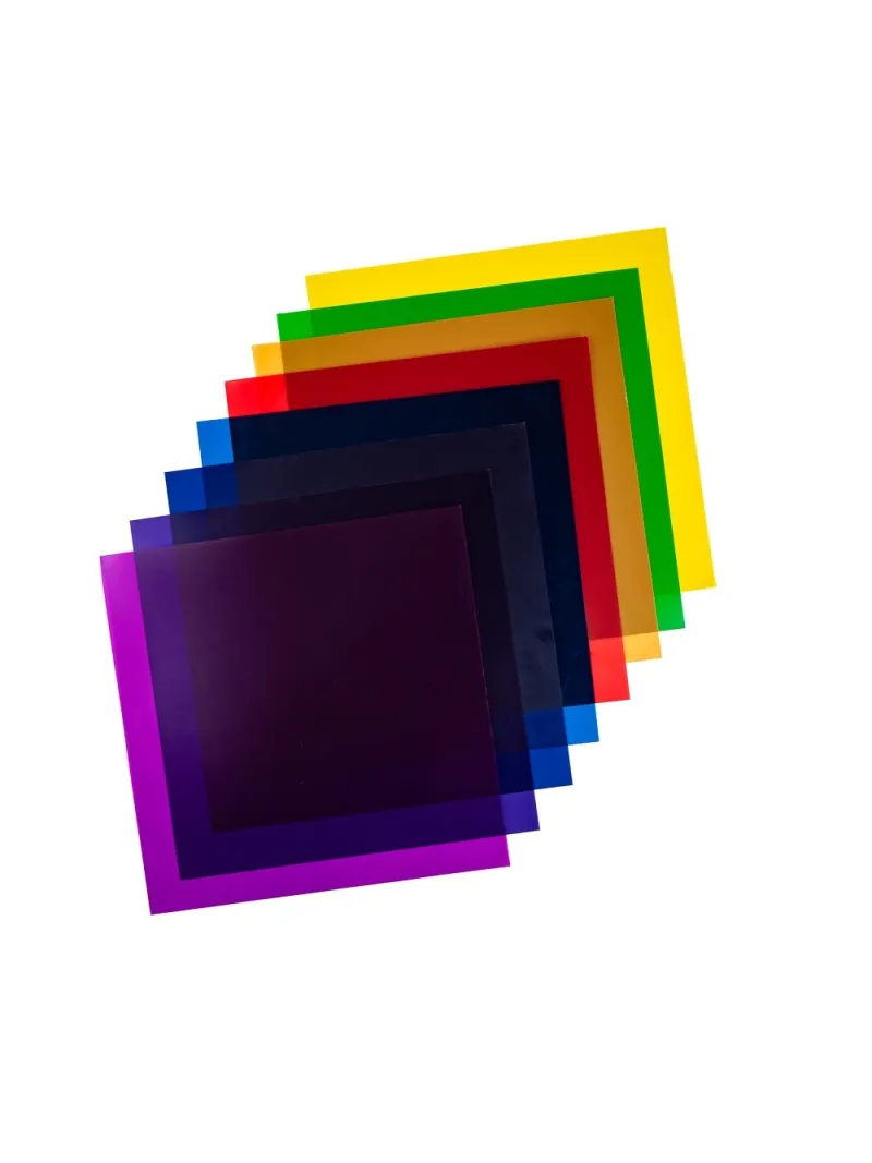 CARUBA Universal Color Gel Set 30x30cm | D'Aponte | Special Effects