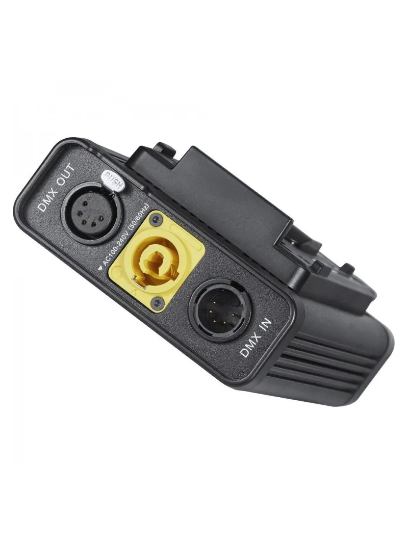 GODOX Kit di 3 illuminatori a led S60 con messa a fuoco + 3 stativi + 2 softbox + accessori