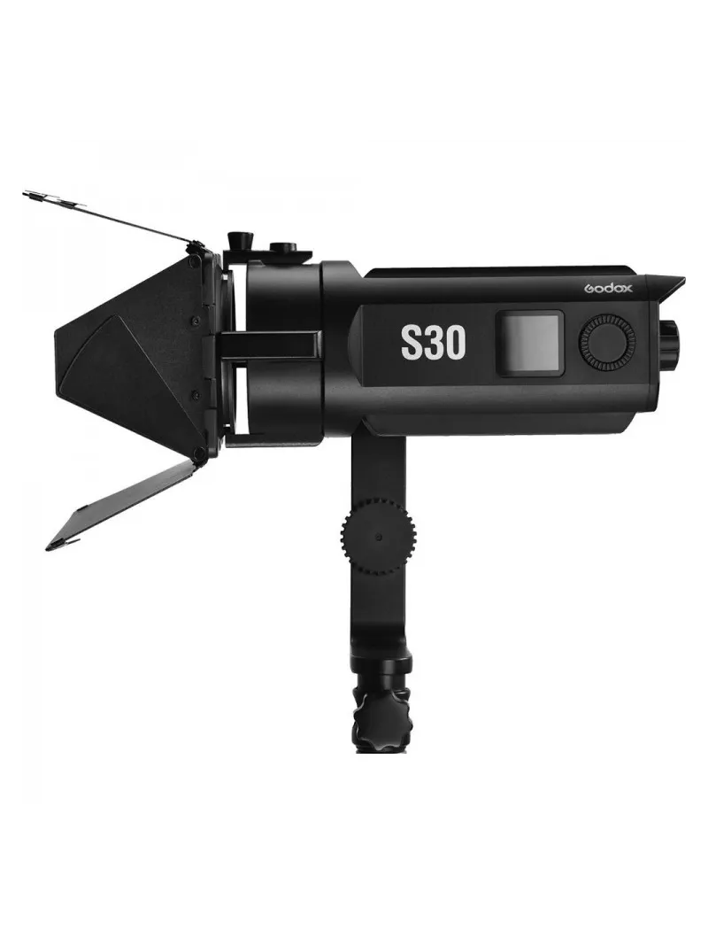 GODOX SA-D S30 Focusing LED 3-Light Kit 3x S30 Light, 3x Light Stand, 1x Projection Attachment, 2x Softbox | D'Aponte | Led Ligh