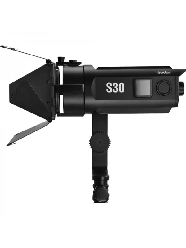 GODOX SA-D S30 Focusing LED 3-Light Kit 3x S30 Light, 3x Light Stand, 1x Projection Attachment, 2x Softbox | D'Aponte | Led Ligh