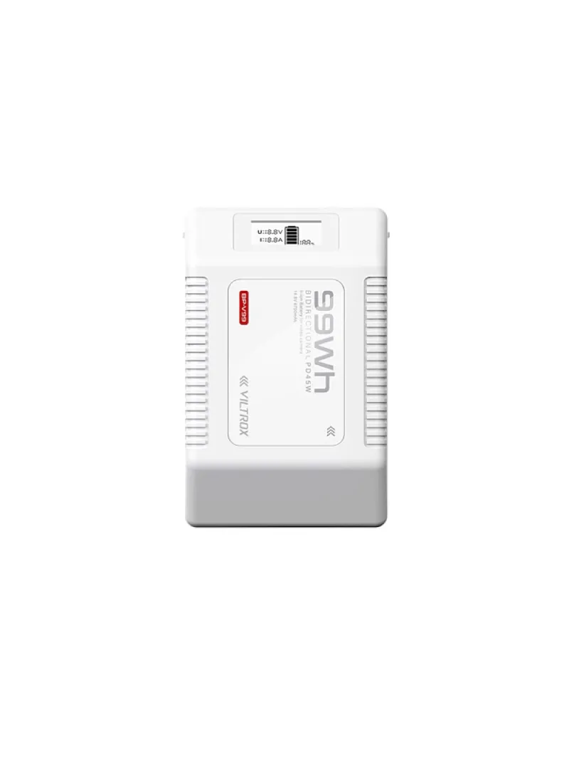 VILTROX Batteria al litio BP-V99  V-Lock 6700Mah