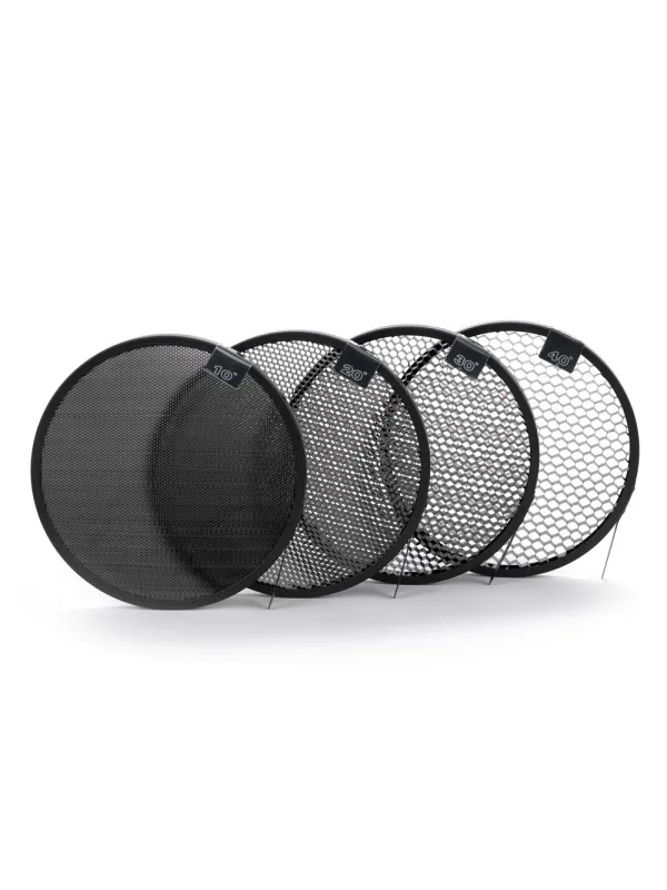CARUBA Parabola 18cm con Kit di griglie - Attacco Bowens