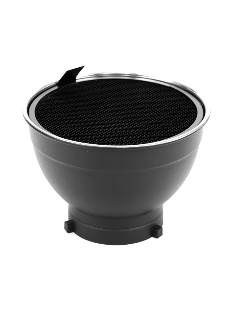 CARUBA Parabola 18cm con Kit di griglie - Attacco Bowens