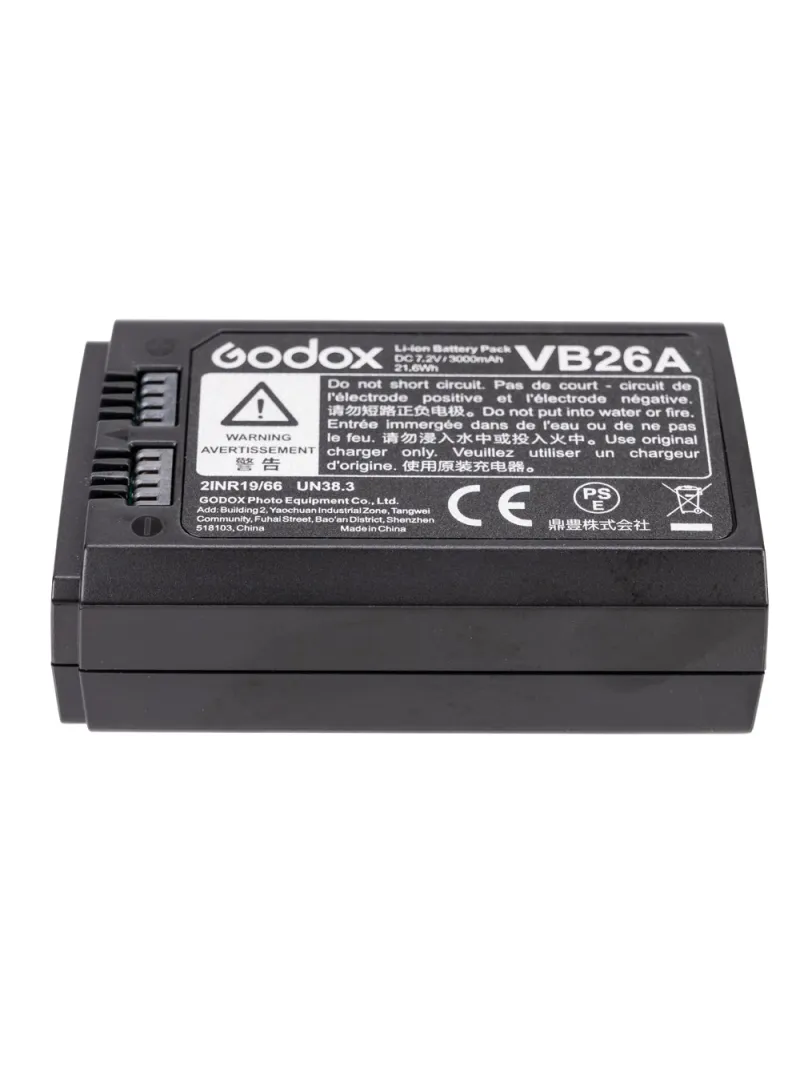 GODOX V1 - VB 26 Batteria