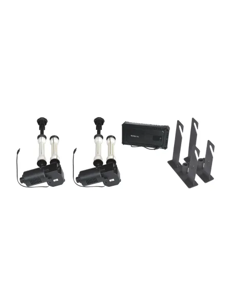 NANGUANG 2 x Rollers Electric Motorized Backdrop Support System | D'Aponte | Supports and Backdrop Holder Systems