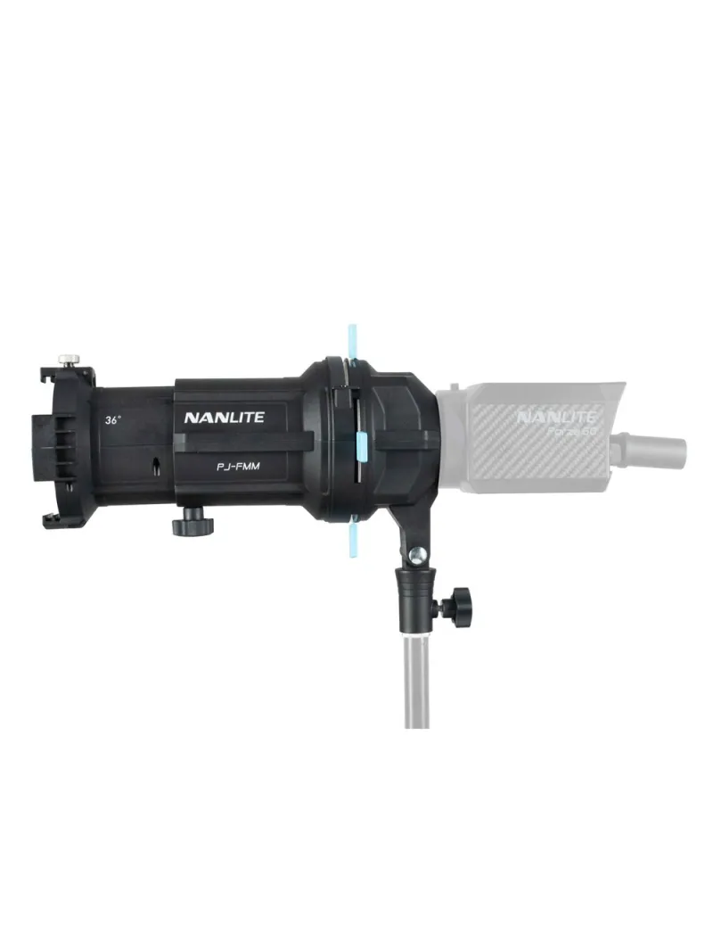 NANLITE Forza PJ-FMM Projection Attachment with 36° Lens for FM Mount | D'Aponte | Led Lights