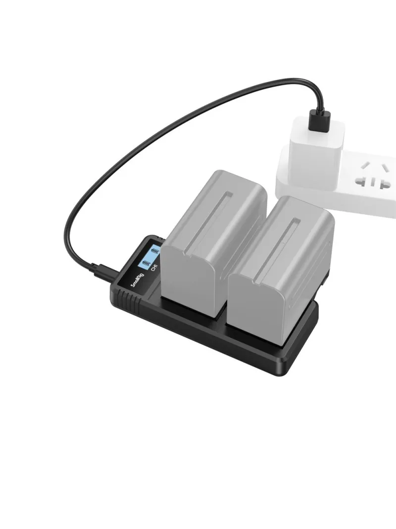 SmallRig 4086 NP-F970 Camera Battery Charger | D'Aponte | Batterie e Caricabat