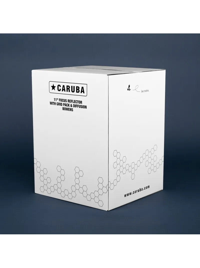CARUBA 11" Focus Reflector with Grid Pack (Bowens) | D'Aponte | Parables