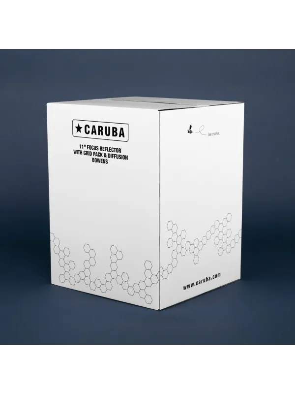 CARUBA 11" Focus Reflector with Grid Pack (Bowens) | D'Aponte | Parables