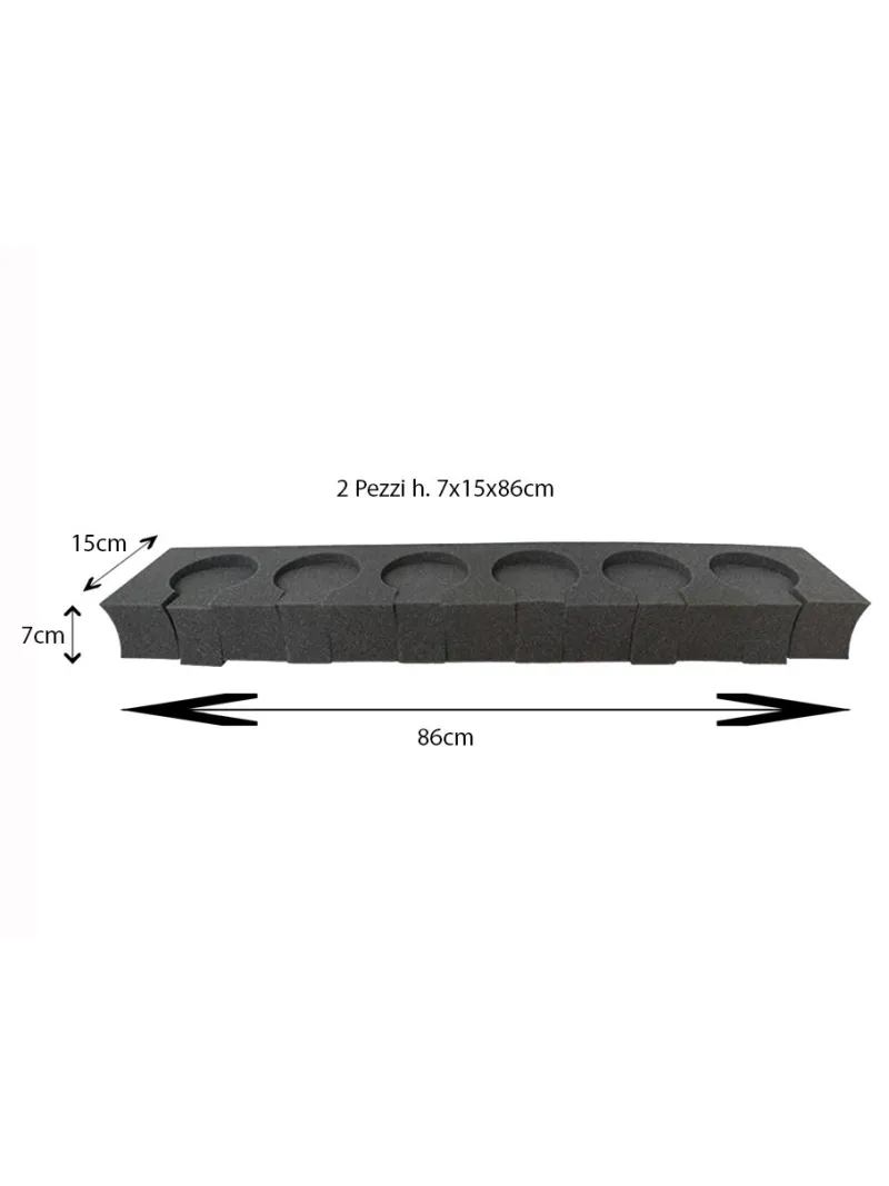 CARUBA Backdrop System in Foam Rubber for 6 backdrops | D'Aponte | Supports and Backdrop Holder Systems