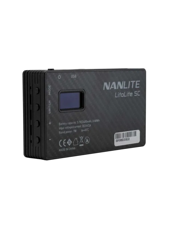 NANLITE Litolite 5C RGBWW portable LED light 7w