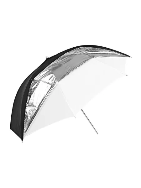 Godox UB-006 Ombrello Nero/Arg./Bia. 84cm