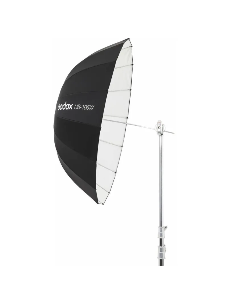 GODOX UB-105W Ombrello Parabolico 105cm B/N