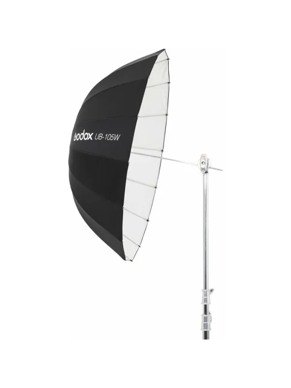 GODOX UB-105W Ombrello Parabolico 105cm B/N