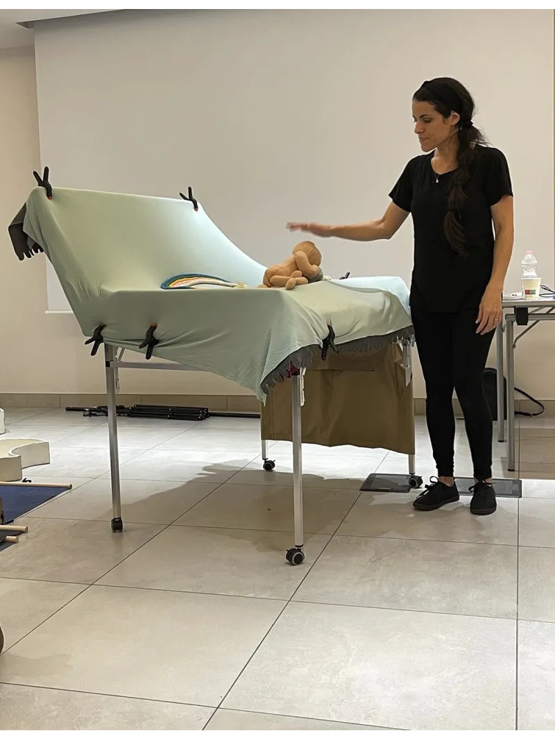 Tavolo Newborn con 1 alzata