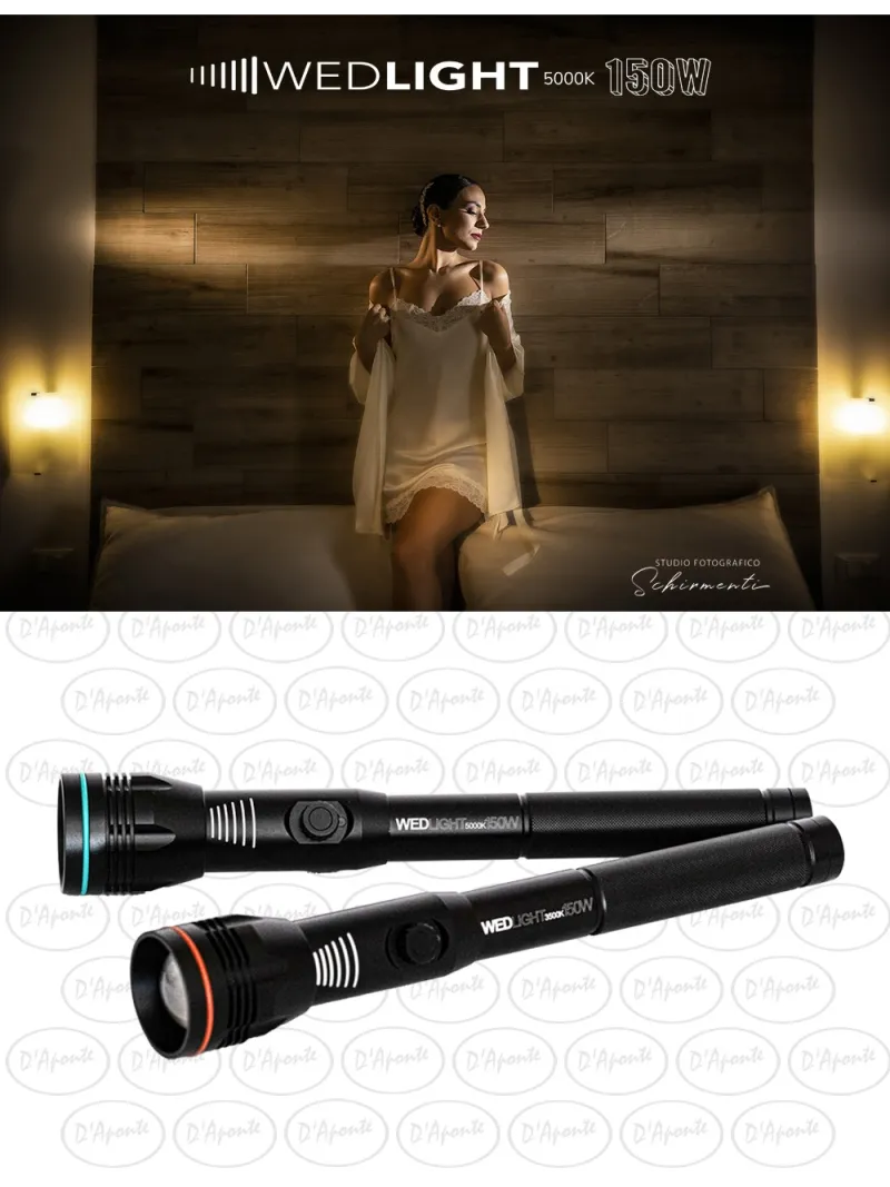 WedLight 150W 3500°K hot light | D'Aponte | Led Lights