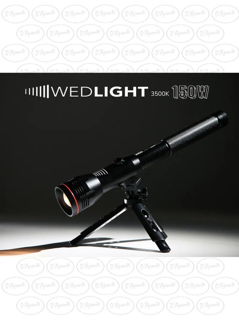 WedLight Torcia 150W-3500°K Luce Calda