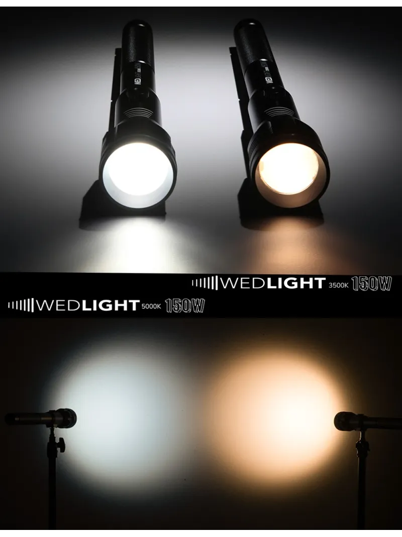 WedLight 150W 3500°K hot light | D'Aponte | Led Lights