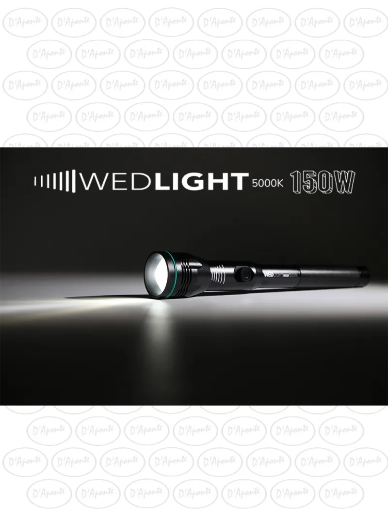 WedLight Torcia 150W-5000°K Luce Fredda