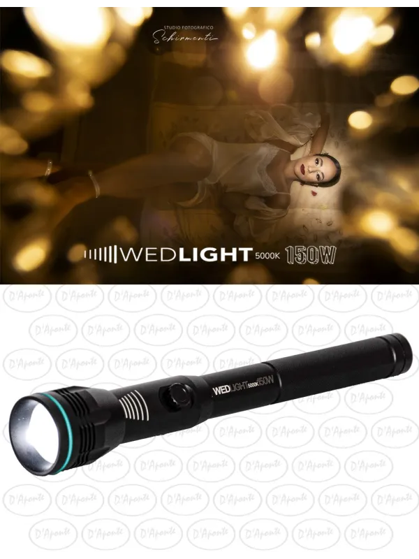 WedLight 150W 5000°K cold light | D'Aponte | Led Lights
