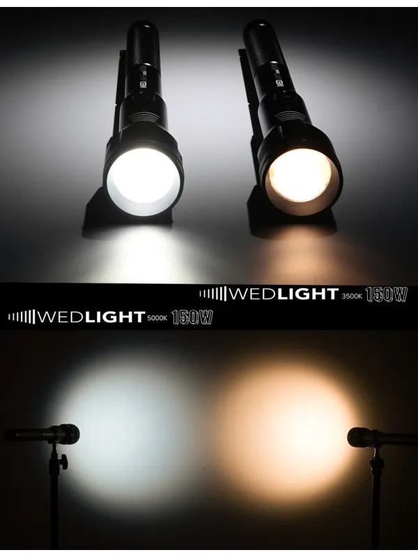 WedLight 150W 5000°K cold light | D'Aponte | Led Lights