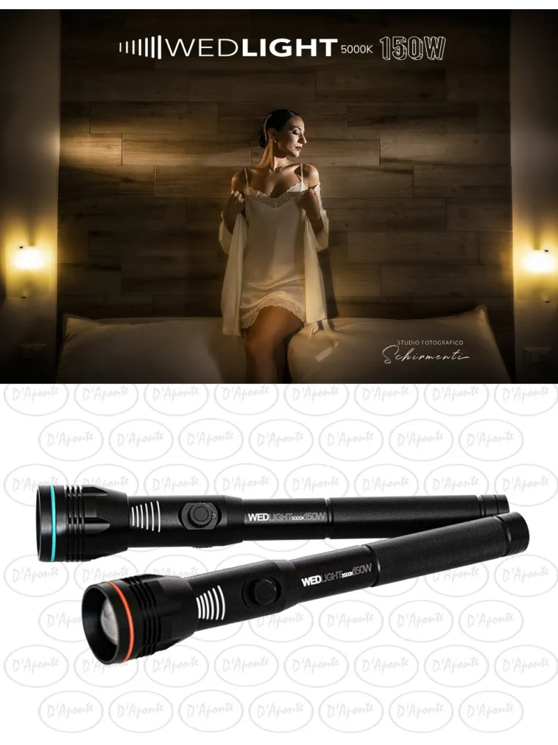WedLight 150W 5000°K cold light | D'Aponte | Led Lights