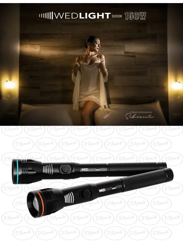 WedLight 150W 5000°K cold light | D'Aponte | Led Lights