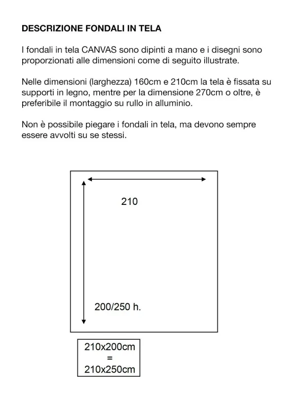D'APONTE FONDALE IN TELA PR 12-905-M (210X250hCM)