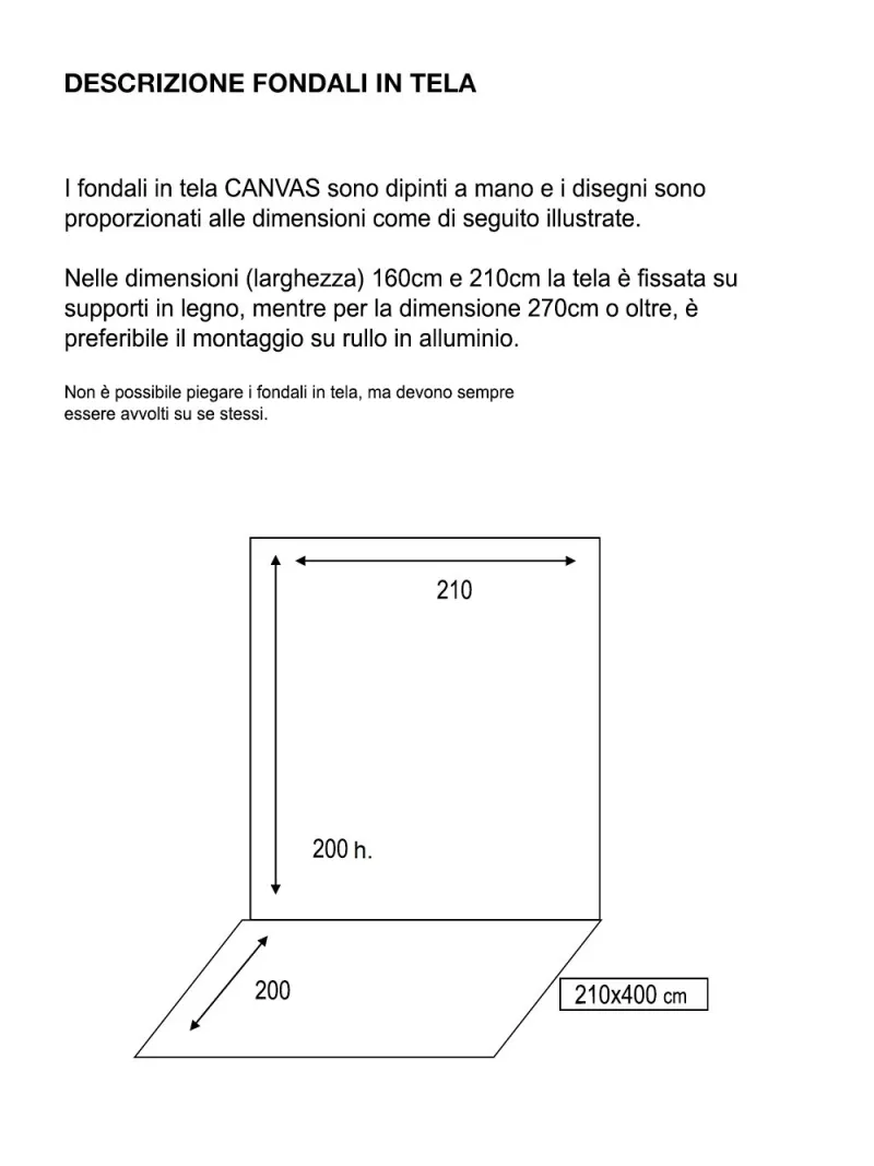 D'APONTE FONDALE IN TELA PR 12-944-M (210X400hCM)