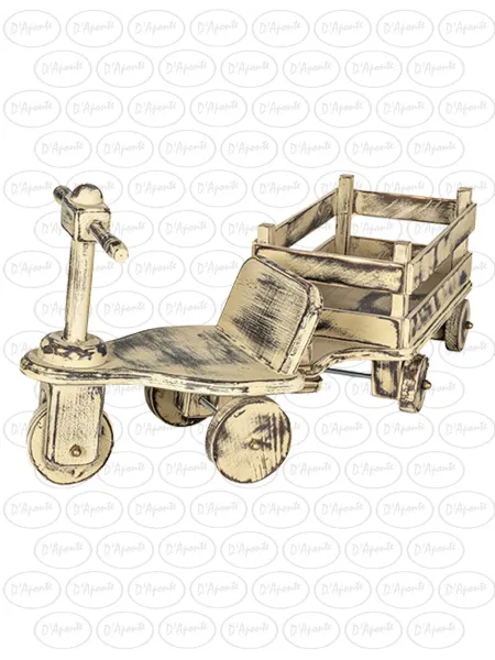 D'APONTE NEWBORN NB107 TRICICLO CON CARRETTO