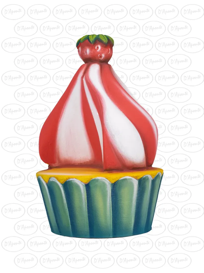 D'APONTE P580 POLTRONA MUFFIN FRAGOLA