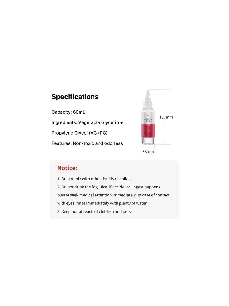 ULANZI R002 Fog Juice for FILMOG Fog Machine X058