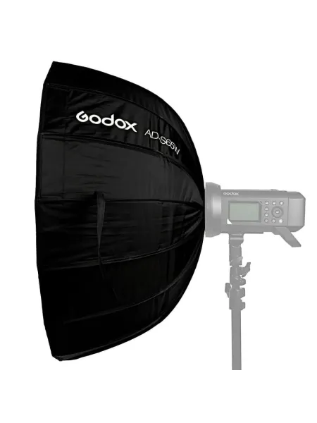 GODOX AD-S65W Softbox Parabolico Richiudibile 65cm per AD300/400Pro - Bianco 2