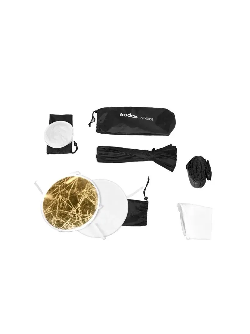 GODOX AD-S65W Softbox Parabolico Richiudibile 65cm per AD300/400Pro - Bianco