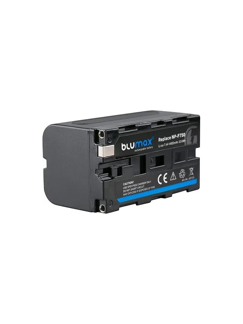 BLUMAX Sony NP-F550 HQ Compatible Battery | D'Aponte | Batterie e Caricabat