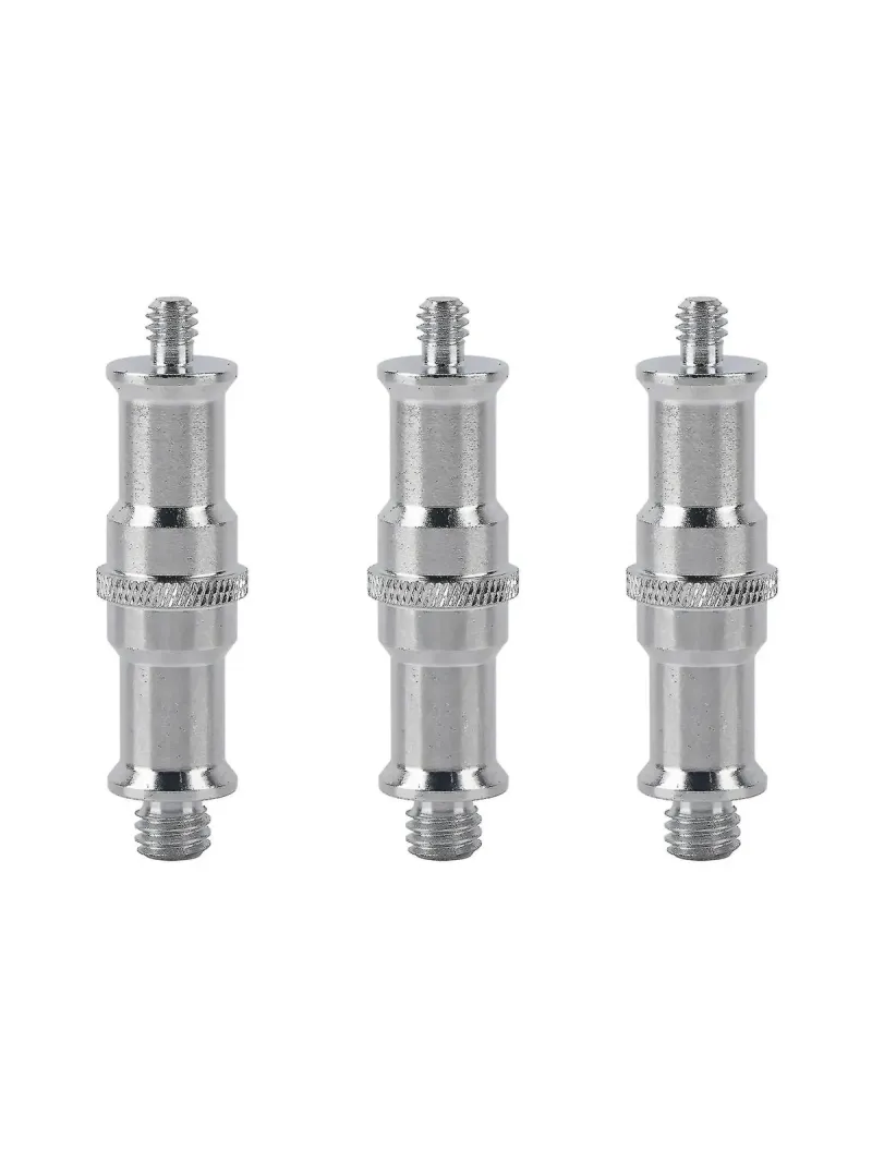 GODOX CSA-3 Kit 3 Spigot doppio attacco maschio con filettature 1/4'' - 3/8''