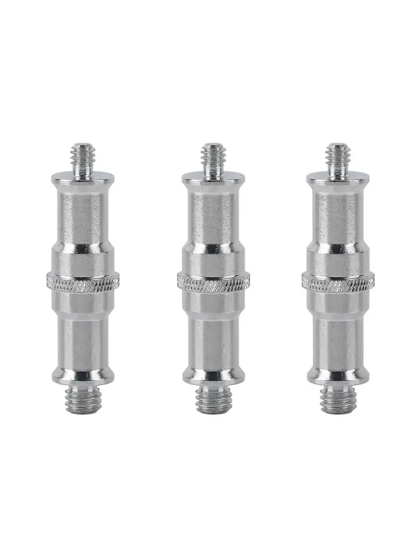 GODOX CSA-3 Kit 3 Spigot doppio attacco maschio con filettature 1/4'' - 3/8''