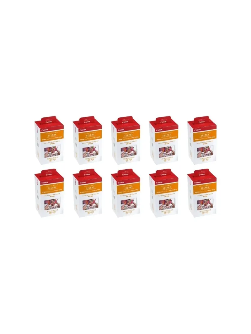 Canon RP108 Kit da 10 (Per stampante Selphy CP820-CP910-CP1000-CP1100-CP1200-CP1300)