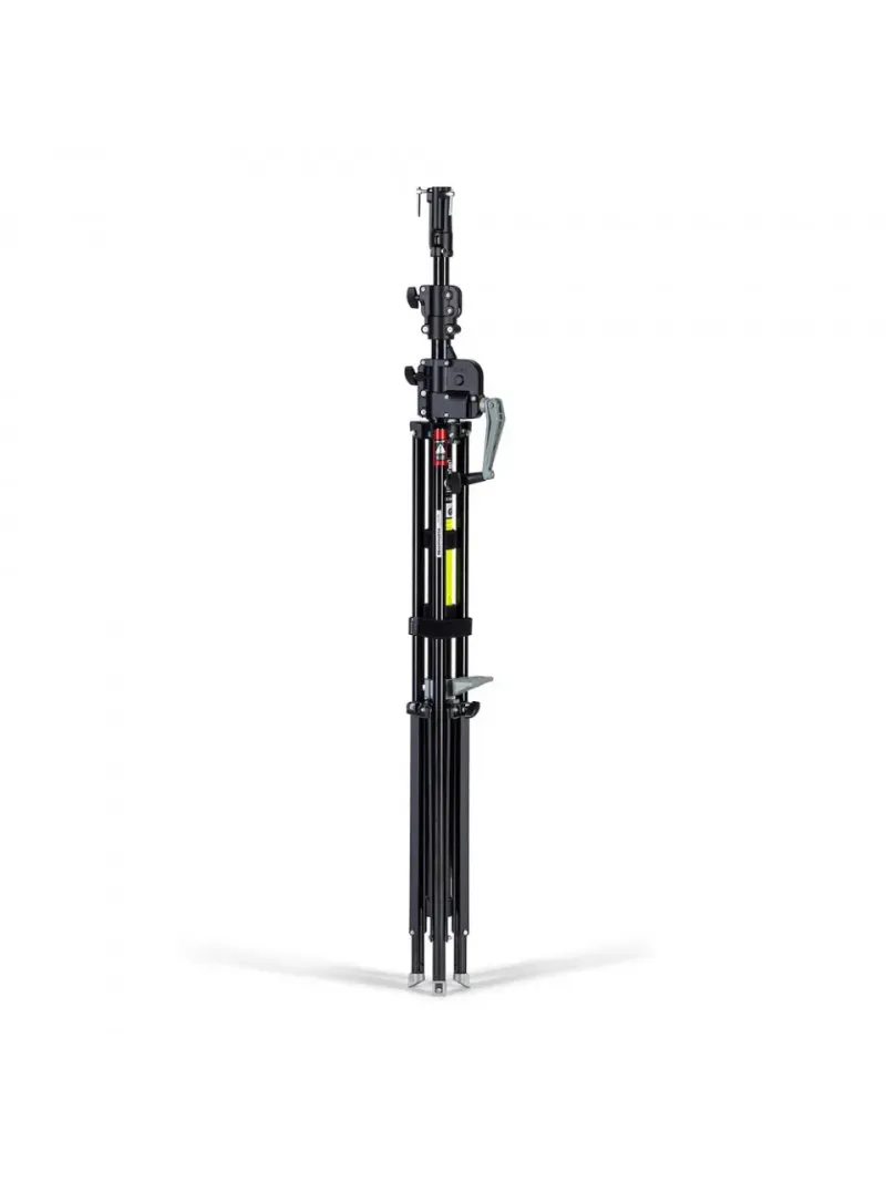 MANFROTTO 087NWB Stativo wind-up 3 sezioni nero