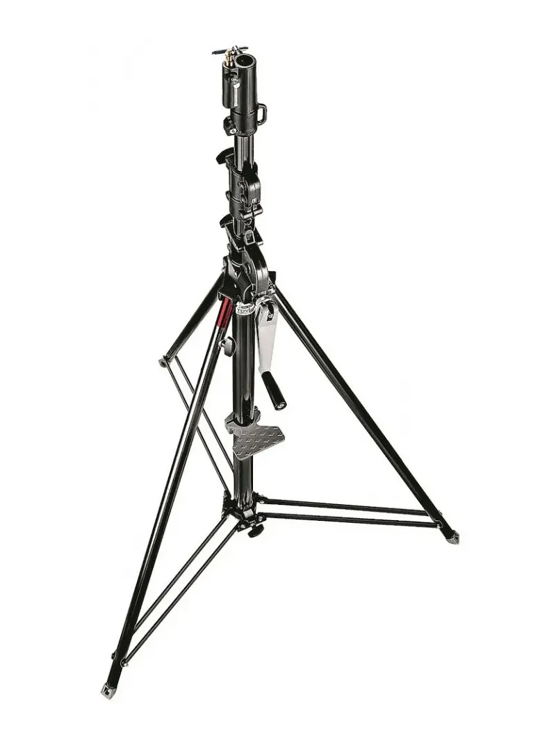 MANFROTTO 087NWB Stativo wind-up 3 sezioni nero