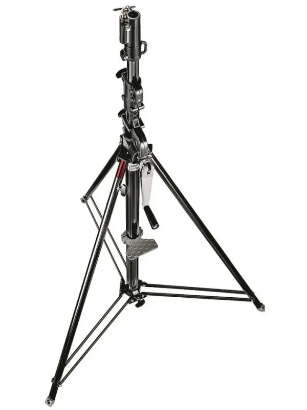 MANFROTTO 087NWB Stativo wind-up 3 sezioni nero