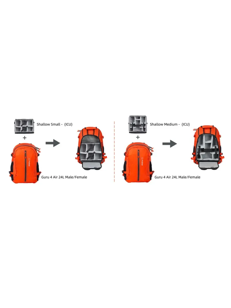 F-Stop Guru 4 AIR - Zaino da 24 litri, versione antracite