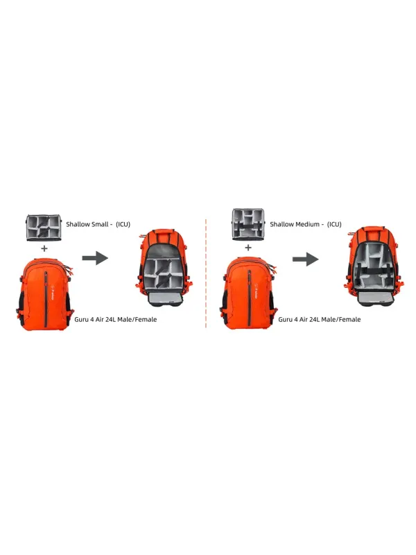 F-Stop Guru 4 AIR - Zaino da 24 litri, versione cipresso